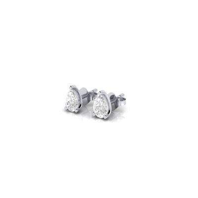Pear Soli Earrings - 0.5 carat