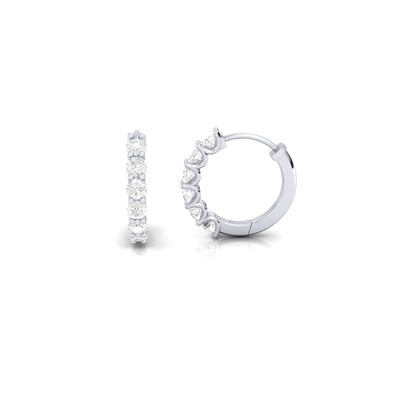 Round Ever Hoops - 0.6 carat