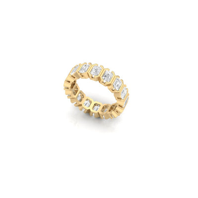 Forever & Ever Ring in Half Bezel - 3.2 carats