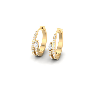 Ira Spiral Earrings - 0.44 carat