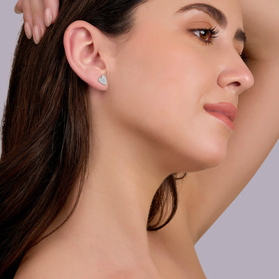 Pavé Love Earrings