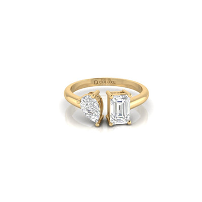 Toi et Moi Tia Ring - 1.2 carat