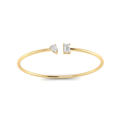 Toi et Moi Tia bangle - 1.2 carat