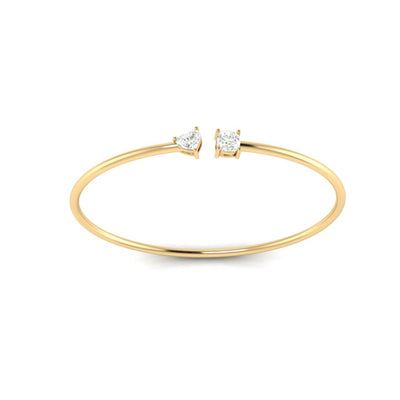 Toi et Moi Mia Bangle - 1 carat
