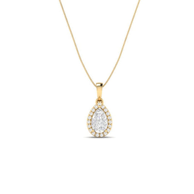 Pear Aura Pendant - 0.6 carat