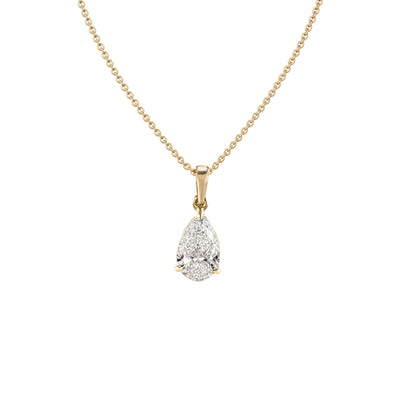 Pear Drop Pendant - 1 carat