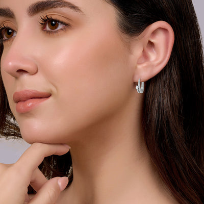 Ira Spiral Earrings - 0.44 carat