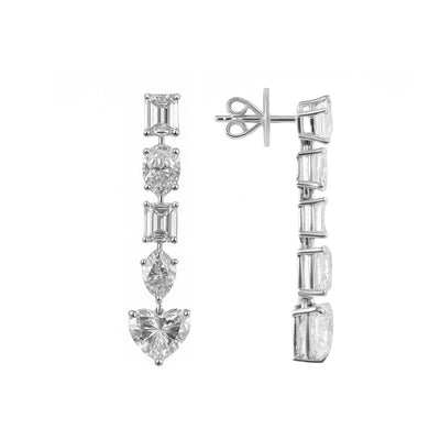 Many Games Earrings - 12 carats