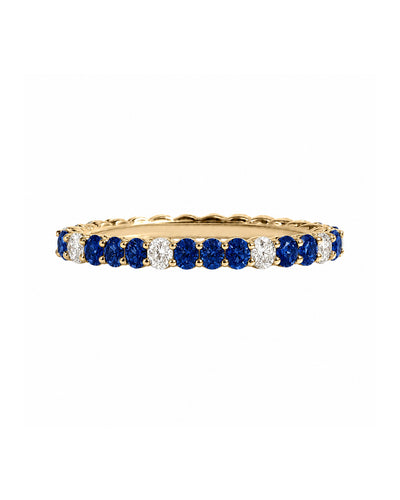 Ever Ring in Blue Sapphire- 1.46 carat