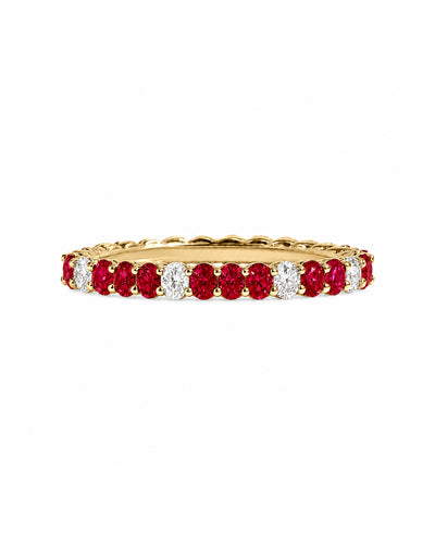Ever Ring in Ruby- 1.46 carat
